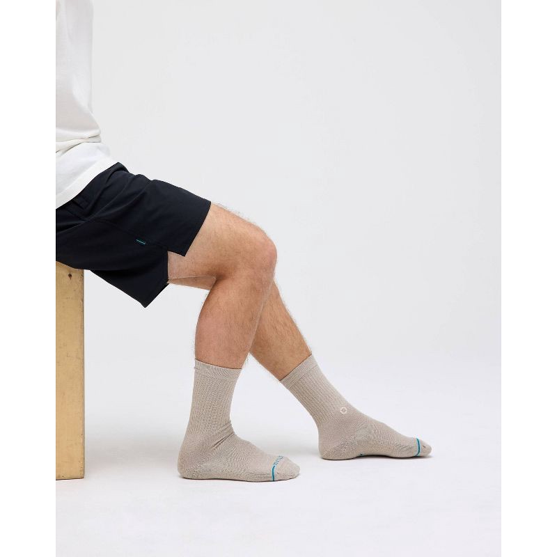 slide 6 of 8, STANCE Men's Tiled 2 Pk Crew Socks - 6-12, 2 ct