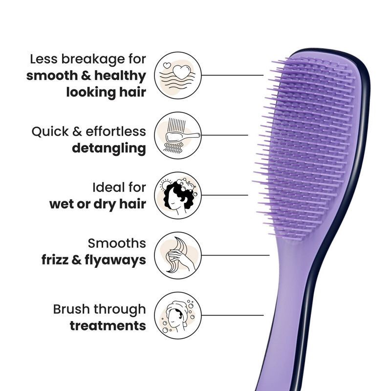 slide 7 of 9, Tangle Teezer Ultimate Detangler Hair Brush Zodiac - Leo, Jul 23-Aug 22 - Blue, 1 ct
