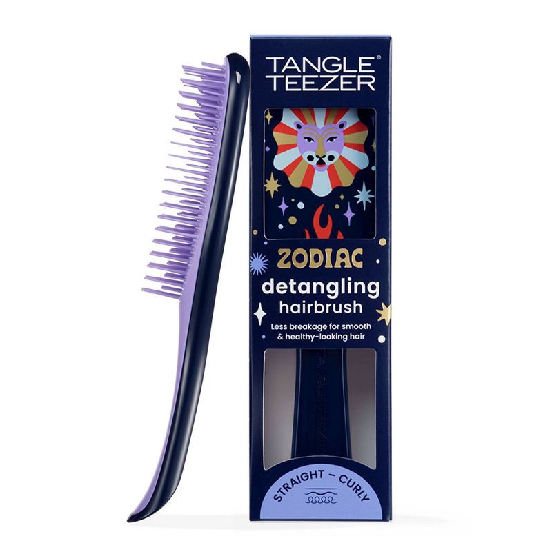 slide 9 of 9, Tangle Teezer Ultimate Detangler Hair Brush Zodiac - Leo, Jul 23-Aug 22 - Blue, 1 ct
