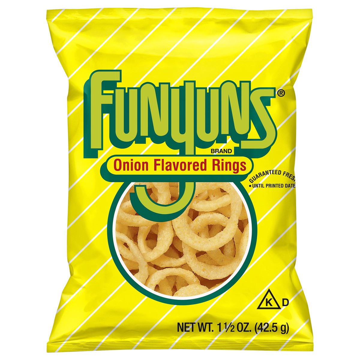 slide 4 of 6, Funyuns Onion Flavored Rings 1 1/2 Oz, 1.5 oz