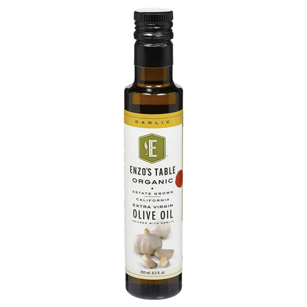 slide 1 of 1, Enzo's Organic Extra Virgin Olive Oil, 8.5 fl oz