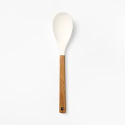 Acacia Wood/Silicone Spoon Cream - Figmint™