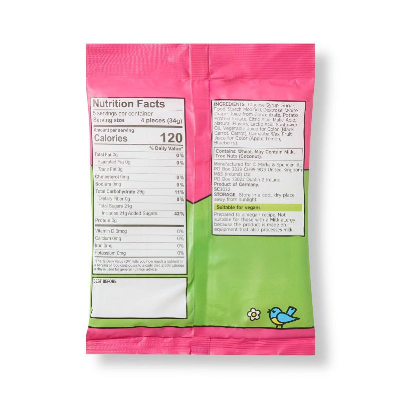 slide 2 of 3, M&S Percy Pig™ Gummy Candy - 6.064oz, 6.064 oz