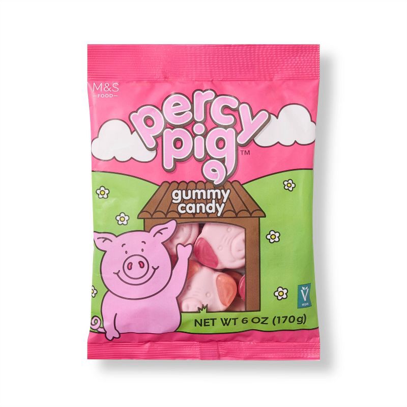 slide 1 of 3, M&S Percy Pig™ Gummy Candy - 6.064oz, 6.064 oz