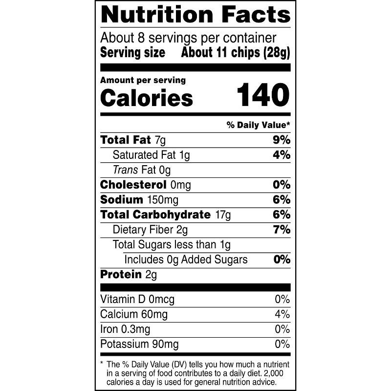 slide 5 of 6, Simply Nacho Tortilla Chips Doritos White Cheddar - 7.5oz, 7.5 oz