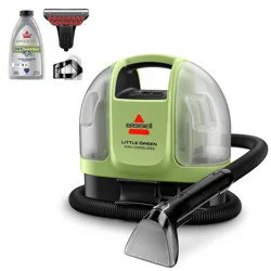 BISSELL Little Green Mini Cordless Portable Carpet Cleaner 4014 1.5"Cleaning Path Green