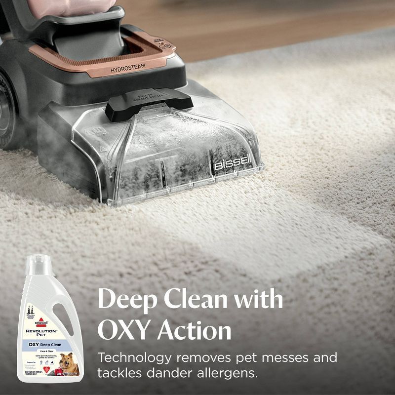 slide 5 of 10, BISSELL Free & Clear New Family Oxy Mess Rescue Upright Deep Cleaning Formula - 60oz, 60 oz