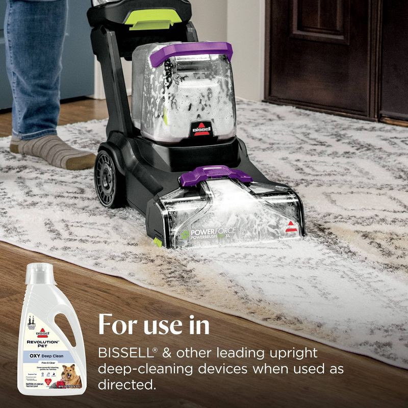 slide 7 of 10, BISSELL Free & Clear New Family Oxy Mess Rescue Upright Deep Cleaning Formula - 60oz, 60 oz