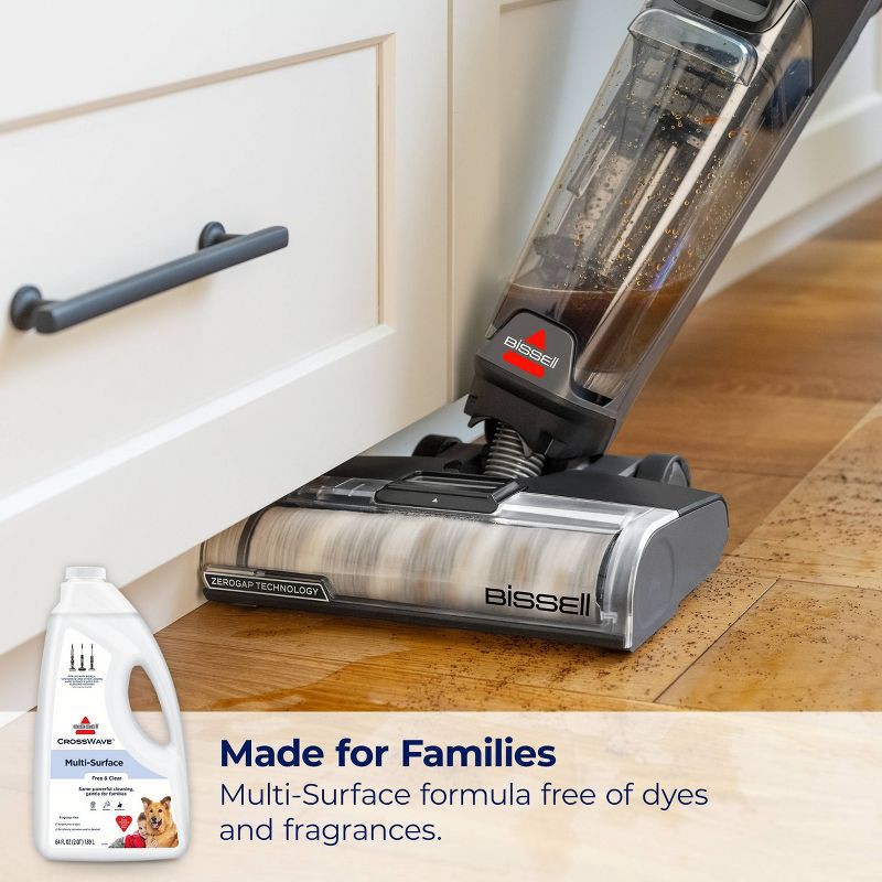 slide 6 of 7, BISSELL Free & Clear New Family Mess Rescue Multi-Surface Formula - 64oz, 64 oz