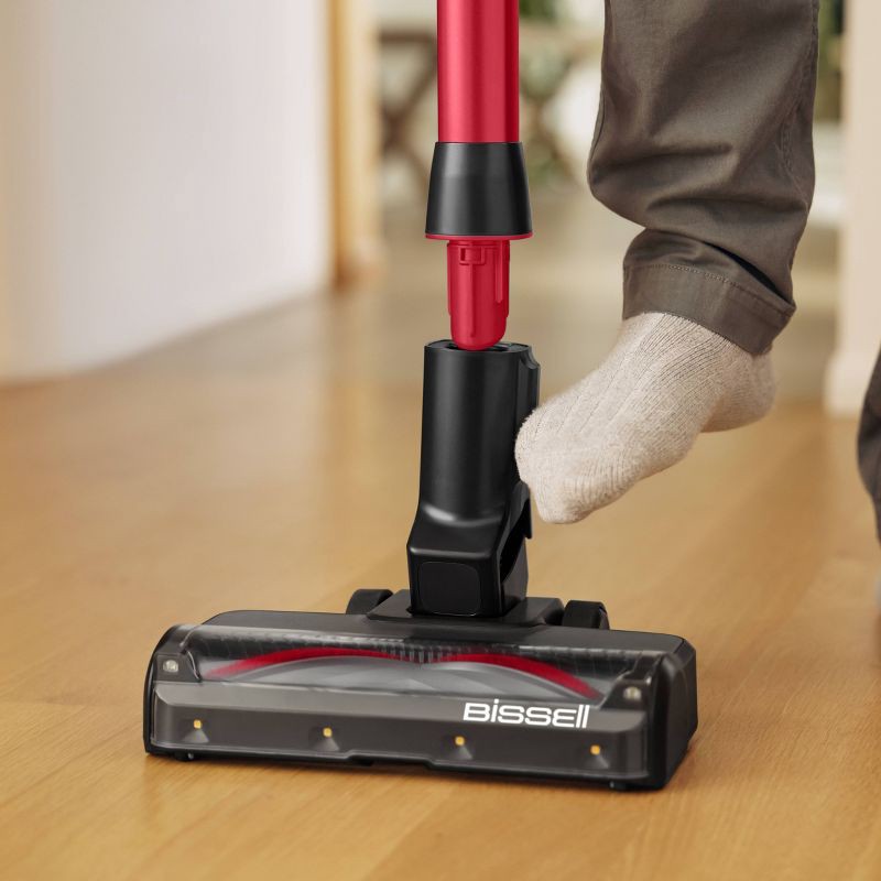 slide 6 of 7, BISSELL PowerClean FurGuard Rechargeable Cordless Pet Vacuum 4137 10.5" Cleaning Path Red, 1 ct
