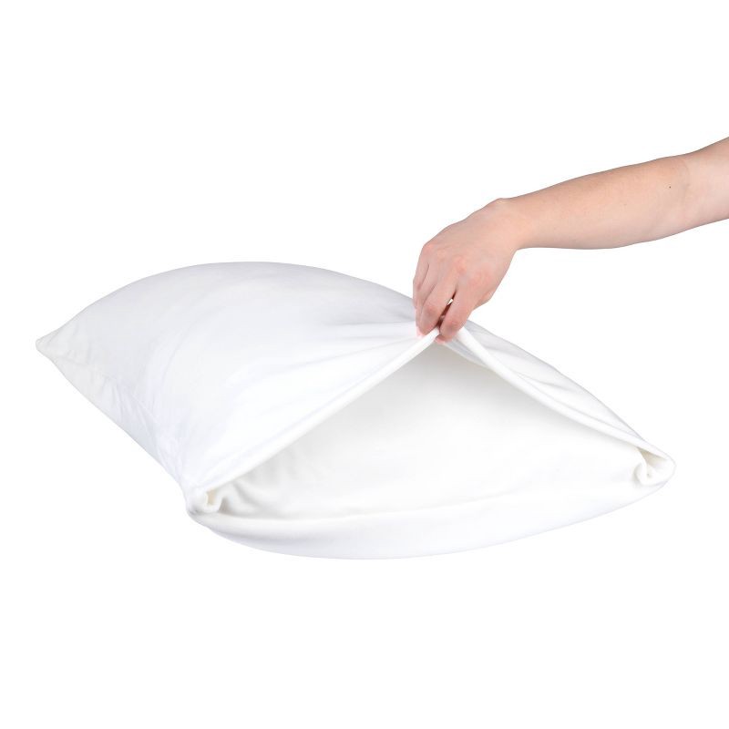 slide 7 of 9, SquishPillow by Original Squishmallows Standard Ultra Soft Pillowcase Cover White, 1 ct