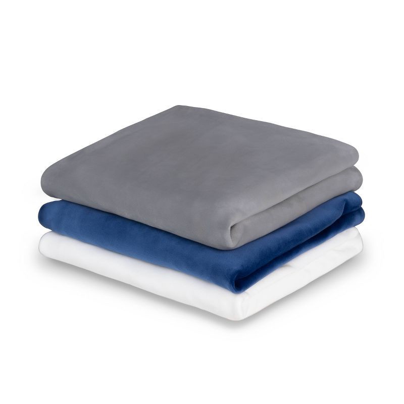 slide 7 of 8, SquishPillow by Original Squishmallows Standard Ultra Soft Pillowcase Cover Gray, 1 ct