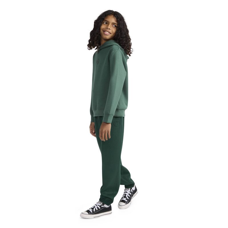 slide 3 of 5, Converse® Boys' Fleece All Star Logo Pull-On Jogger Pants - Green XS, 1 ct