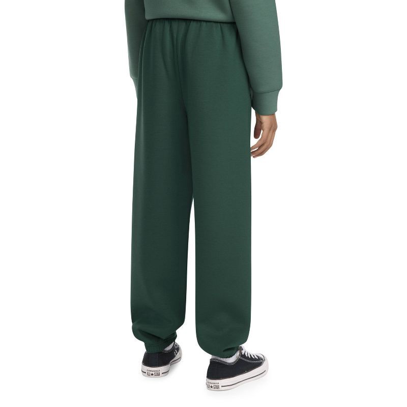 slide 2 of 5, Converse® Boys' Fleece All Star Logo Pull-On Jogger Pants - Green XL, 1 ct