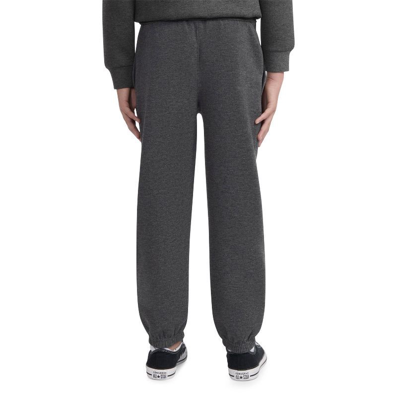 slide 3 of 5, Converse® Boys' Fleece All Star Logo Pull-On Jogger Pants - Charcoal Gray S, 1 ct