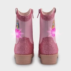 Toddler Bluey Western Boots - Pink 9T