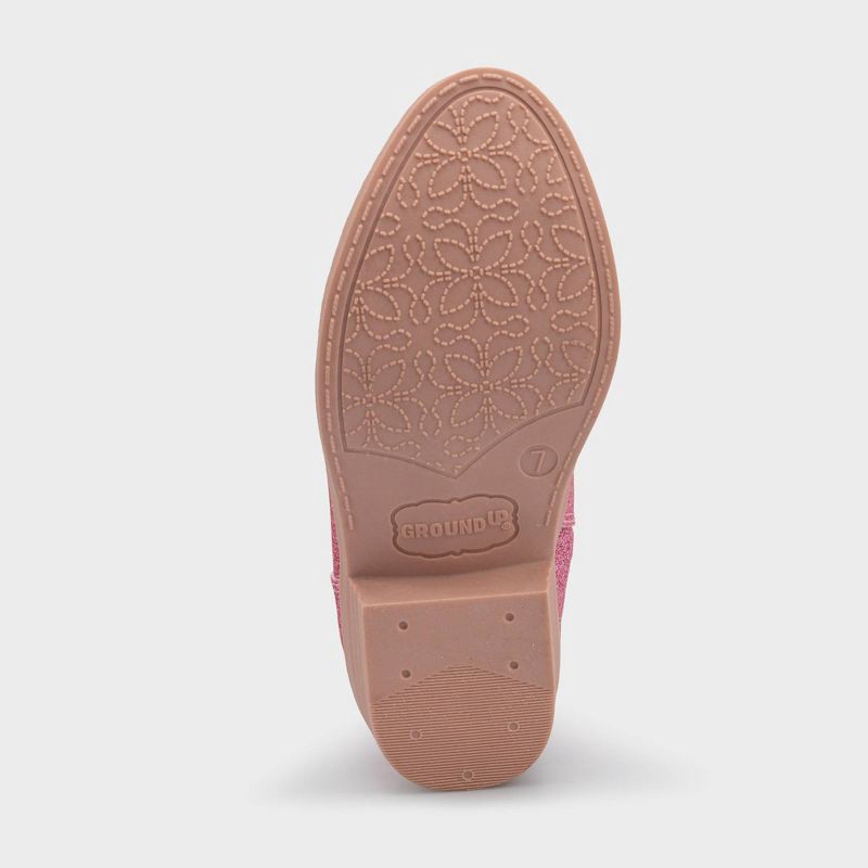 slide 4 of 5, Toddler Bluey Western Boots - Pink 11T, 1 ct