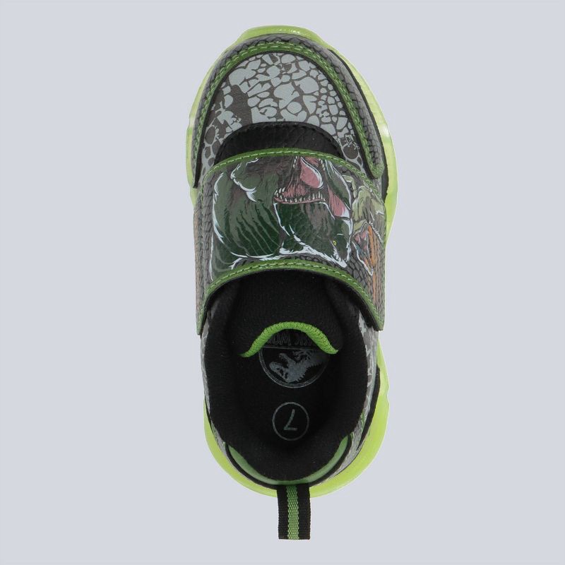 slide 3 of 4, Jurassic World Toddler Jurassic Athletic Sneakers - 11T, 1 ct