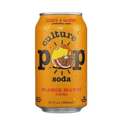 Culture Pop Orange Mango Soda - 12 fl oz Can