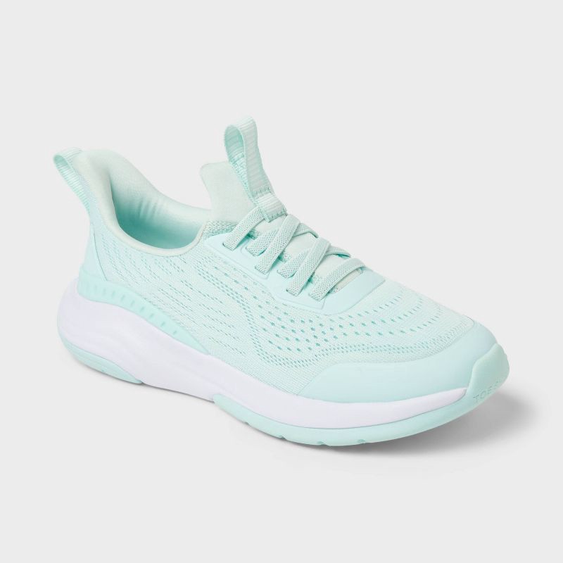slide 1 of 4, Kids' Sutton Performance Sneakers - All In Motion™ Mint Green 13, 1 ct