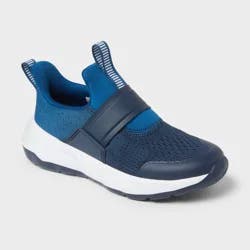 Kids' Dillon Slip-On Machine Washable Performance Sneakers - All In Motion™ Navy Multi 4