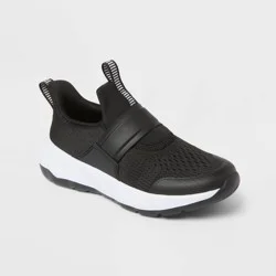 Kids' Dillon Slip-On Machine Washable Performance Sneakers - All In Motion™ Black 4