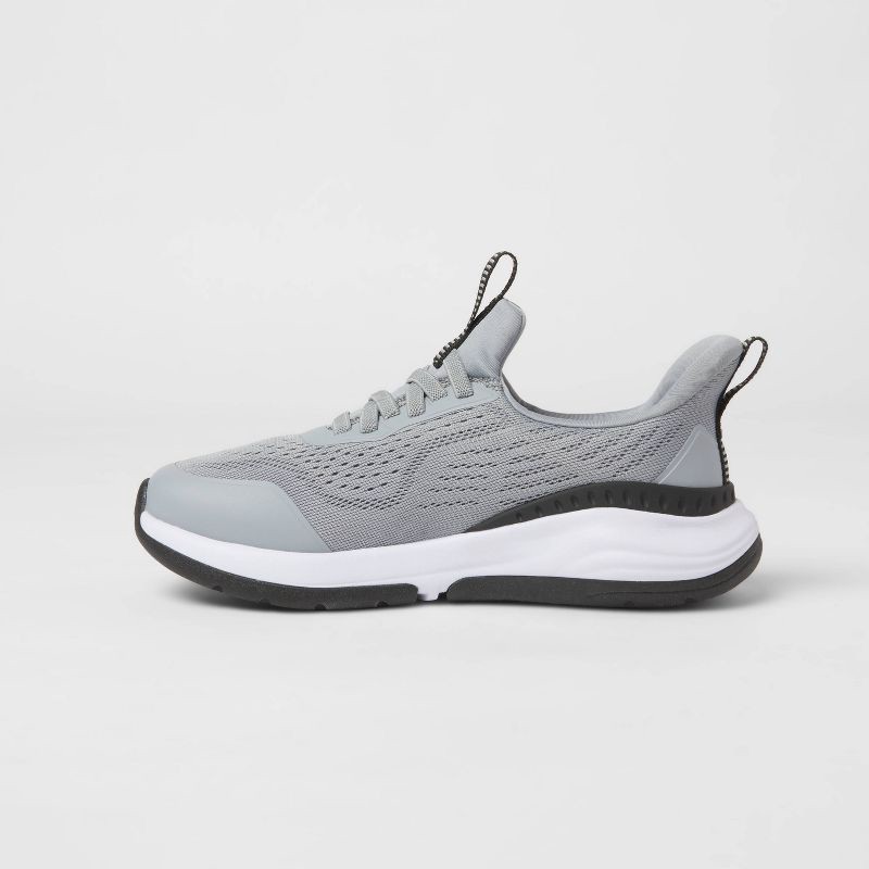 slide 2 of 4, Kids' Sutton Performance Sneakers - All In Motion™ Gray 1, 1 ct