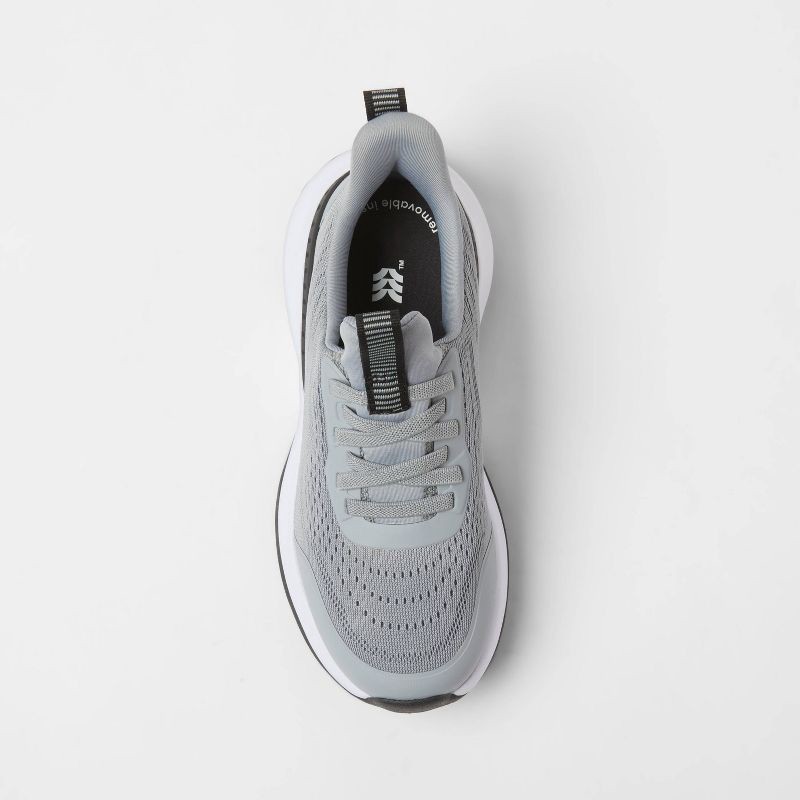 slide 3 of 4, Kids' Sutton Performance Sneakers - All In Motion™ Gray 2, 1 ct