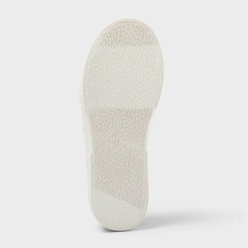 slide 4 of 4, Kids' Kaitlyn Court Sneakers - art class™ Silver 5: Lace Up, Non Marking Sole, Textured Outsole, 1 ct