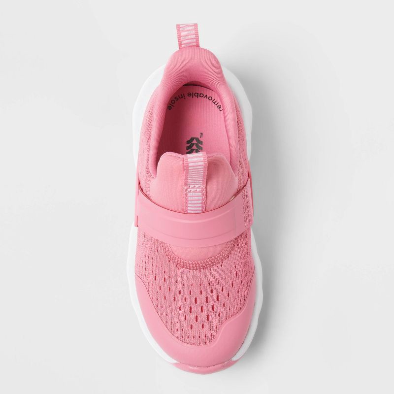 slide 3 of 4, Toddler Dannie Slip-On Performance Sneakers - All In Motion™ Pink 6T, 1 ct