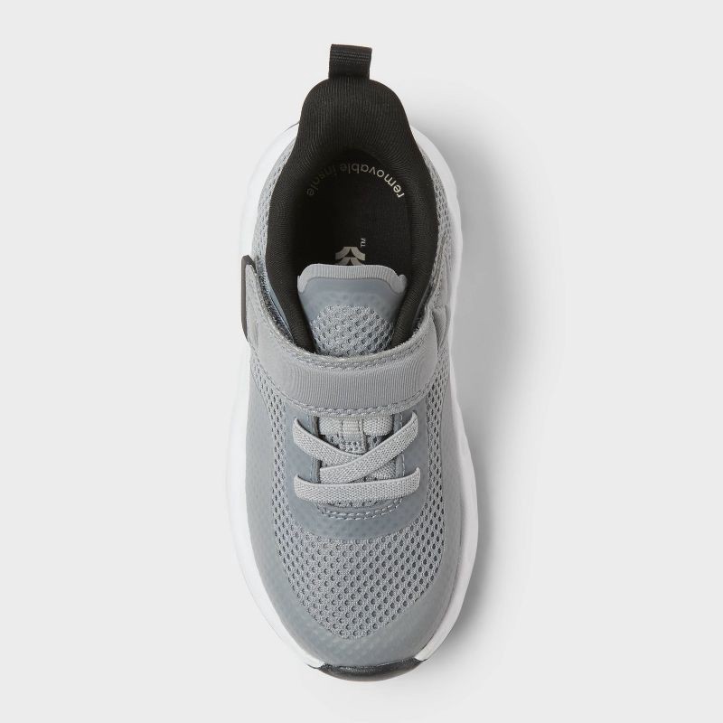 slide 3 of 4, Toddler Peyton Performance Sneakers - All In Motion™ Dark Gray 6T, 1 ct