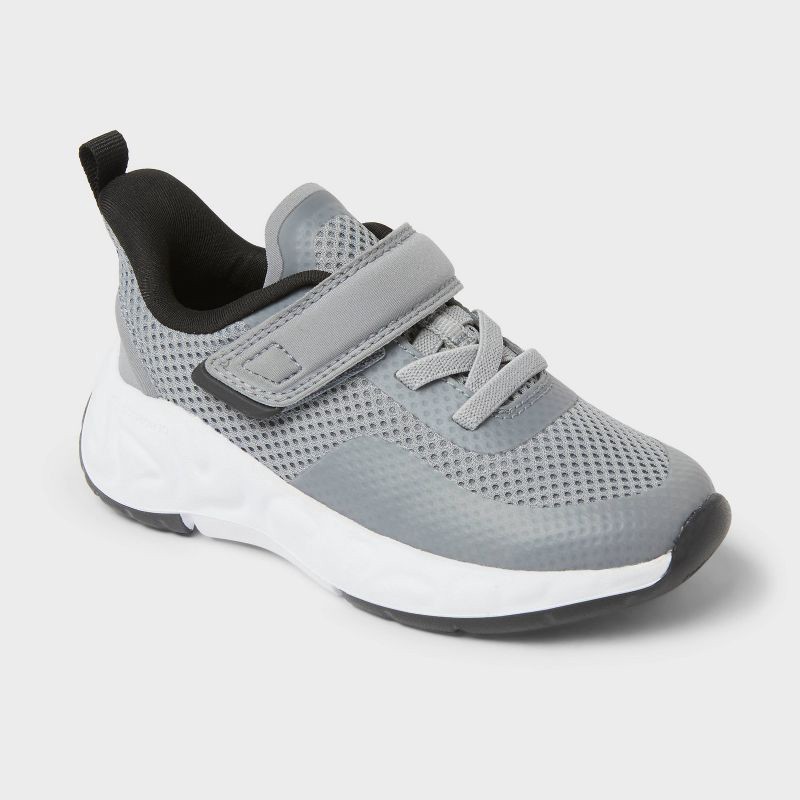 slide 1 of 4, Toddler Peyton Performance Sneakers - All In Motion™ Dark Gray 6T, 1 ct