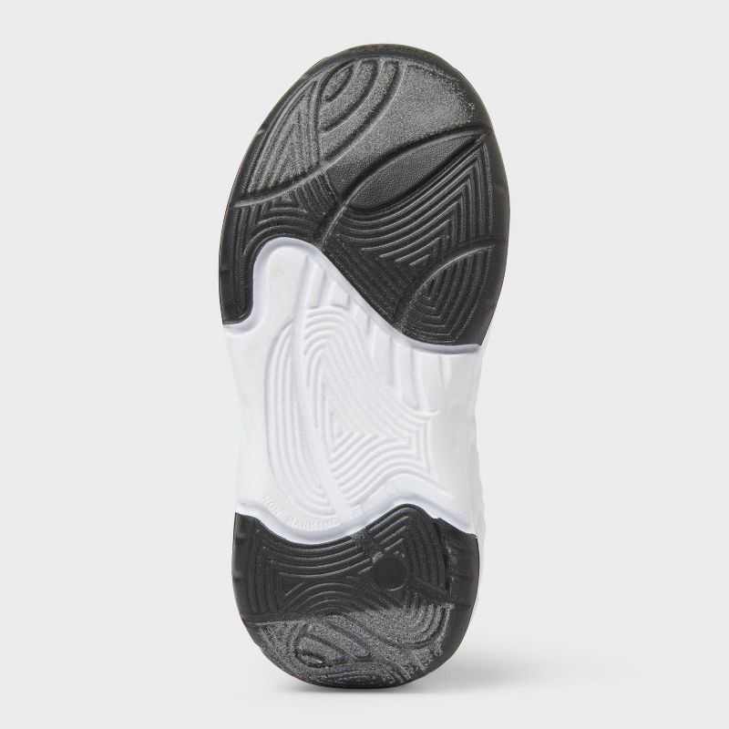 slide 4 of 4, Toddler Peyton Hook and Loop Closure Performance Sneakers - All In Motion™ Dark Gray 8T, 1 ct