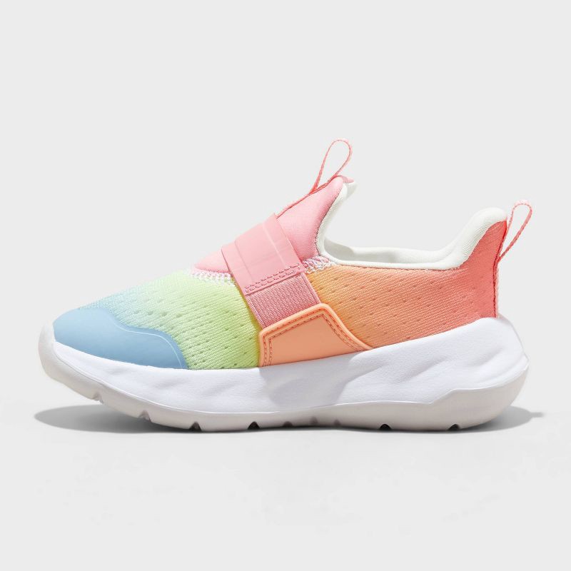 slide 2 of 4, Toddler Dannie Slip-On Machine Washable Performance Sneakers Sneakers - All In Motion™ Multi 9T, 1 ct