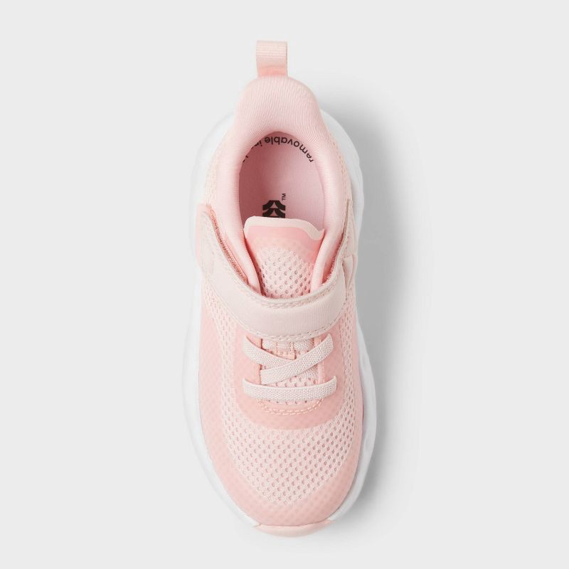 slide 3 of 4, Toddler Peyton Performance Sneakers - All In Motion™ Blush 6T, 1 ct