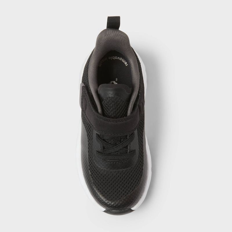 slide 3 of 4, Toddler Peyton Performance Sneakers - All In Motion™ Light Black 8T, 1 ct