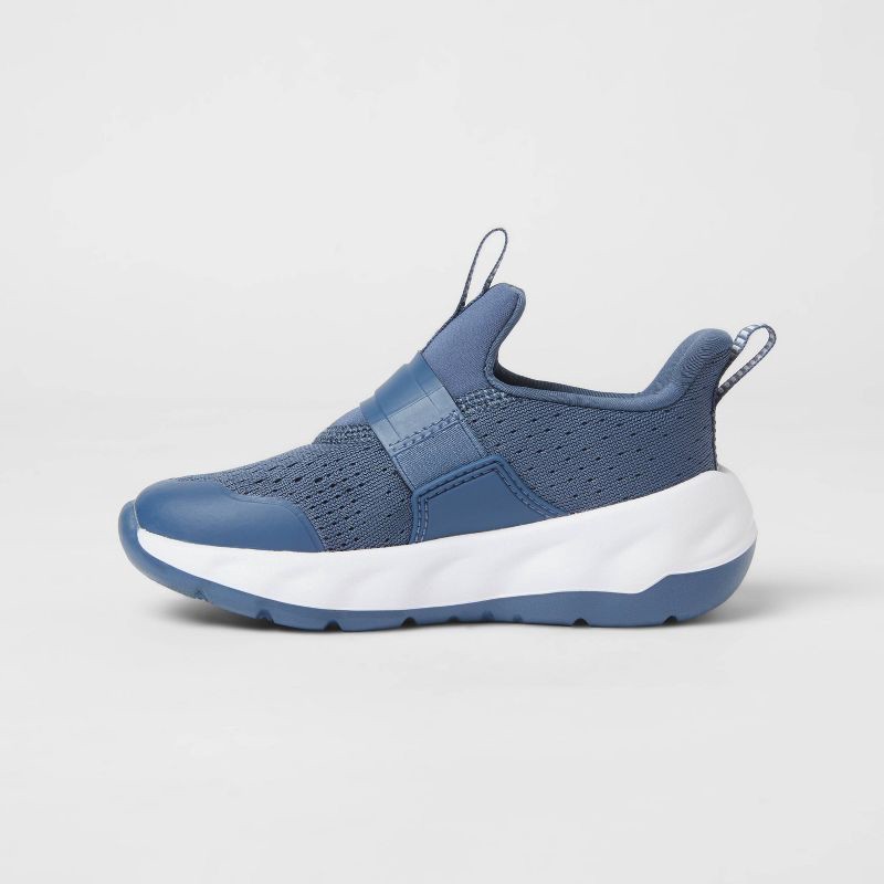 slide 2 of 4, Toddler Dannie Slip-On Machine Washable Performance Sneakers Sneakers - All In Motion™ Navy Blue 5T, 1 ct