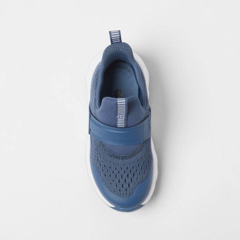 slide 3 of 4, Toddler Dannie Slip-On Machine Washable Performance Sneakers Sneakers - All In Motion™ Navy Blue 10T, 1 ct
