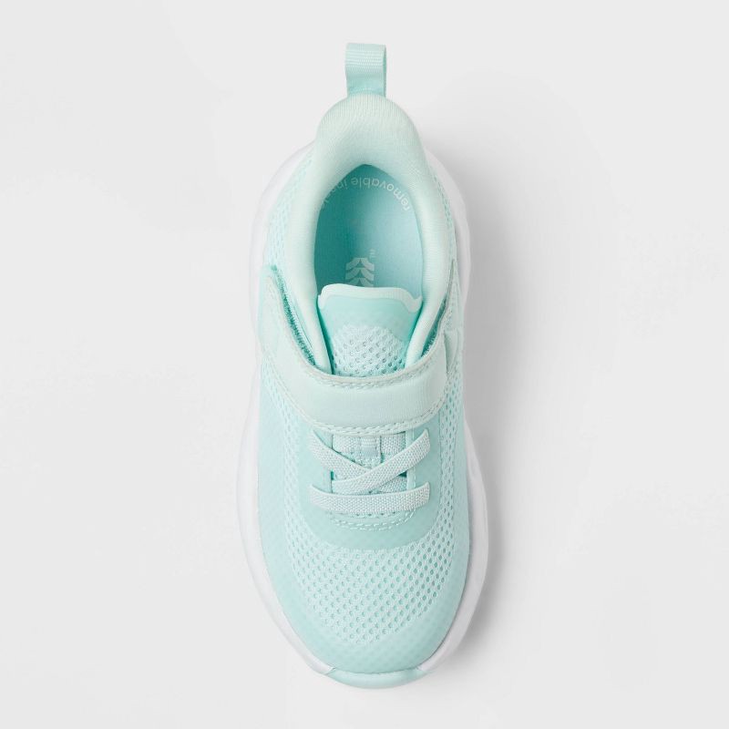 slide 3 of 4, Toddler Peyton Machine Washable Performance Sneakers - All In Motion™ Green 6T, 1 ct