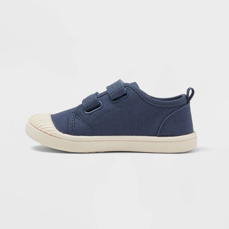 slide 2 of 4, Toddler Parker Hook and Loop Closure Sneakers - Cat & Jack™ Navy Blue 8T, 1 ct