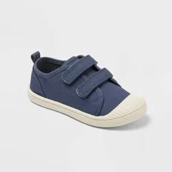 Toddler Parker Hook and Loop Closure Sneakers - Cat & Jack™ Navy Blue 11T