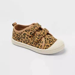 Toddler Parker Hook and Loop Closure Leopard Printed Sneakers - Cat & Jack™ Brown 12T