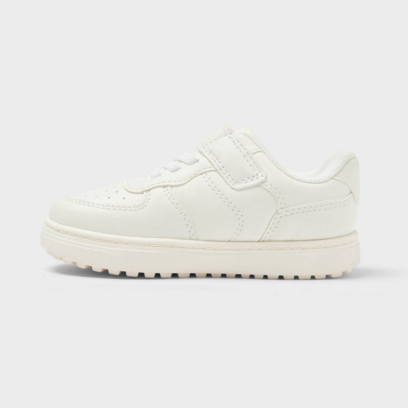 slide 2 of 9, Toddler Jaid Court Sneakers - Cat & Jack™ White 8T, 1 ct