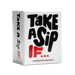 Take a Sip If Party Card Game: Creative Thinking, Instructions, 2+ Players, DSS Games