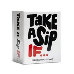 Take a Sip If Party Card Game: Creative Thinking, Instructions, 2+ Players, DSS Games