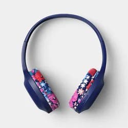 Wireless Banded Headphones Poppy Flowers - heyday™