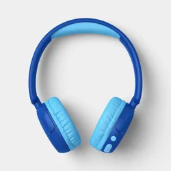 Kids' Wireless Headphones Indigo/Sky Blue - heyday™