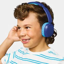 Kids' Wireless Headphones Indigo/Sky Blue - heyday™
