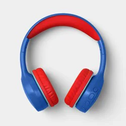 Kids' Wireless Active Noise Cancelling Headphones Indigo/Crimson - heyday™