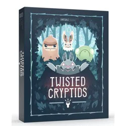 TeeTurtle Twisted Cryptids Board Game: Creative Thinking, 30-60 Min Play, 2-4 Players, Includes Cards & Tokens